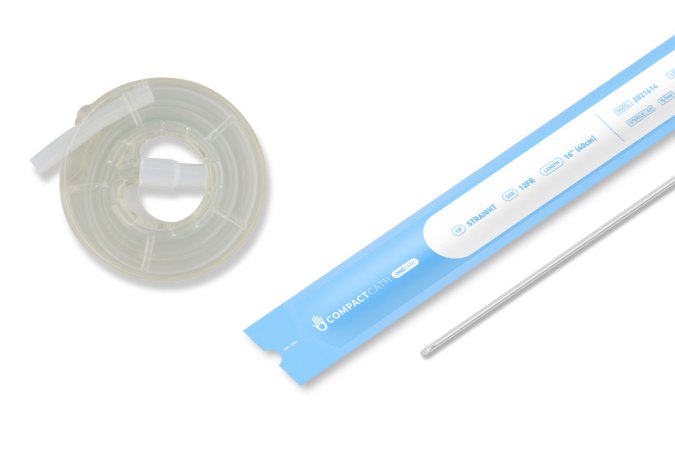 compactcath catheter and onecath straight catheter