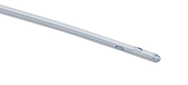 straight catheter insertion tip